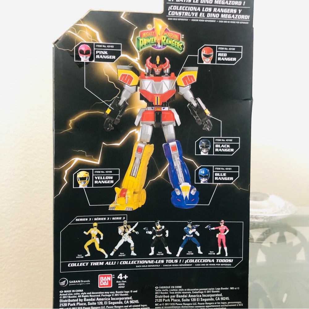 NEW Saban’s Power Rangers - Legacy Collection White Ranger - Picture 5 of 6